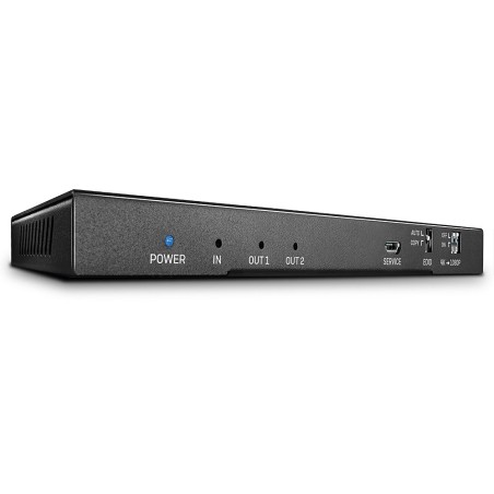 High-Performance Lindy 2 Port HDMI 2.0 18G Splitter - Model 38230